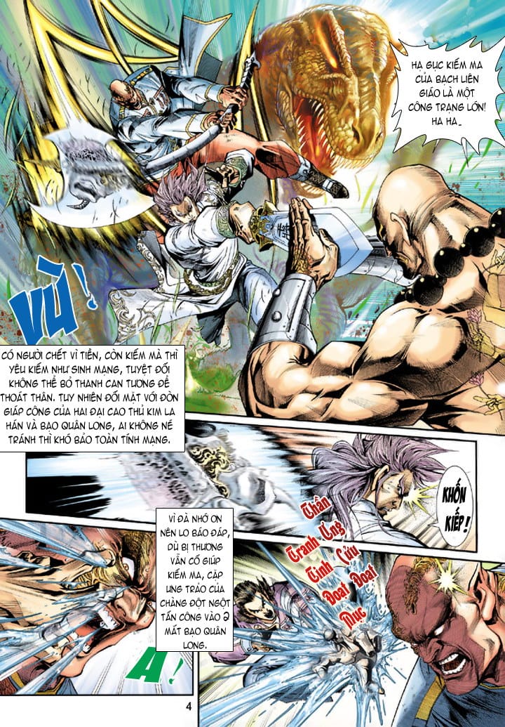 Truyện Tranh Tân Tác Long Hổ Môn trang 4