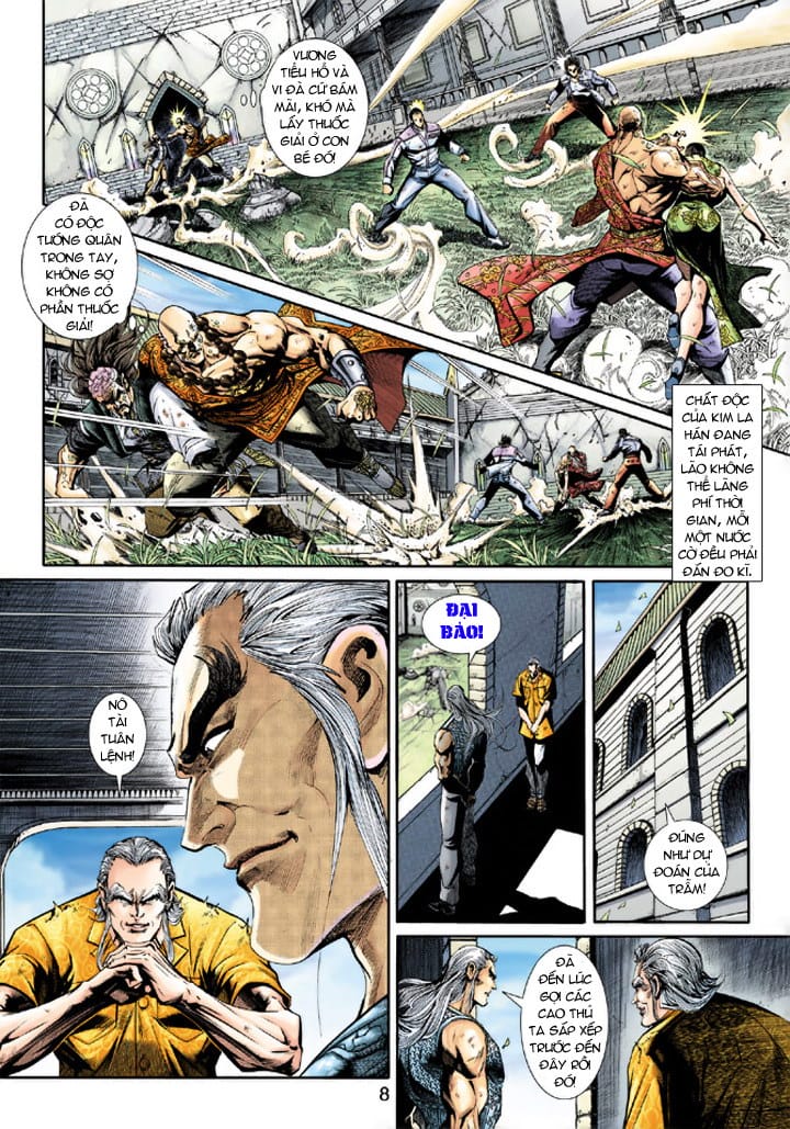 Truyện Tranh Tân Tác Long Hổ Môn trang 4