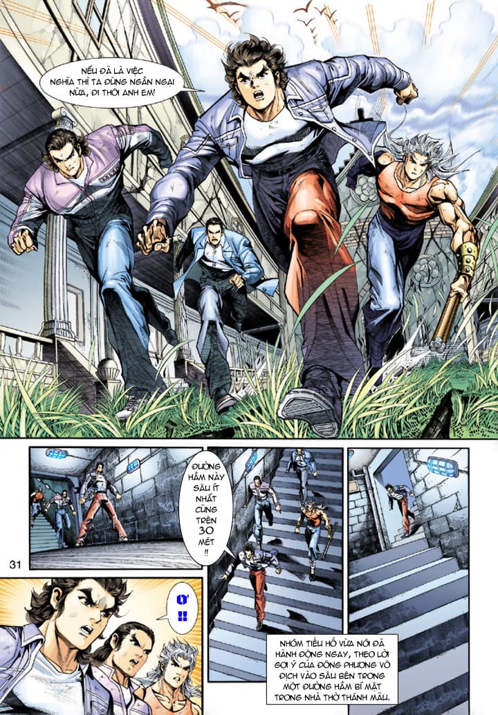 Truyện Tranh Tân Tác Long Hổ Môn trang 4