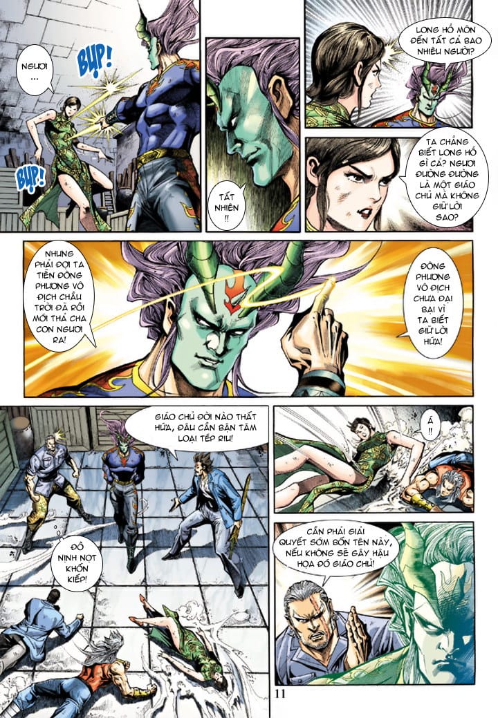 Truyện Tranh Tân Tác Long Hổ Môn trang 4