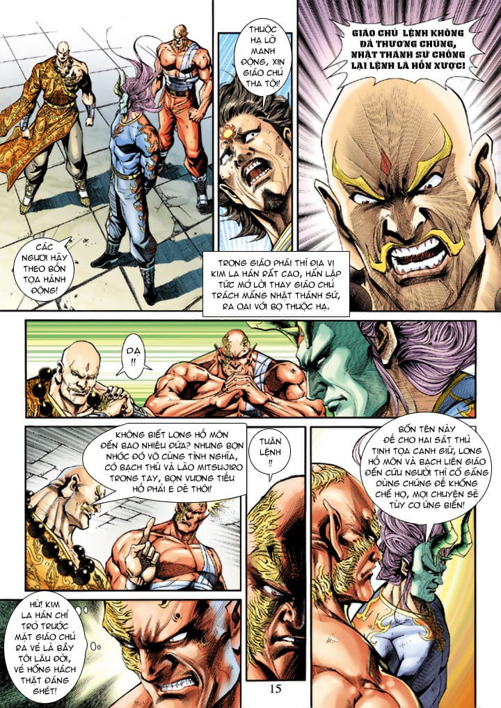 Truyện Tranh Tân Tác Long Hổ Môn trang 4