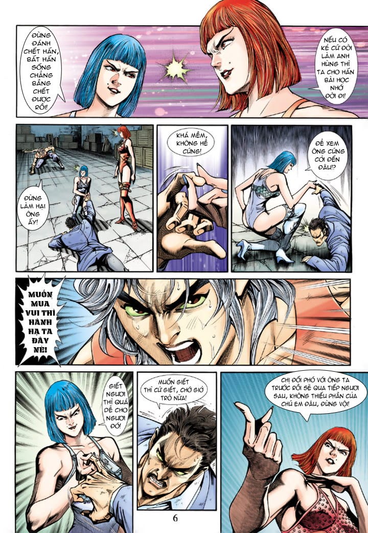 Truyện Tranh Tân Tác Long Hổ Môn trang 4