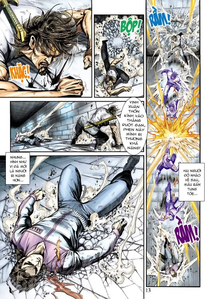 Truyện Tranh Tân Tác Long Hổ Môn trang 4