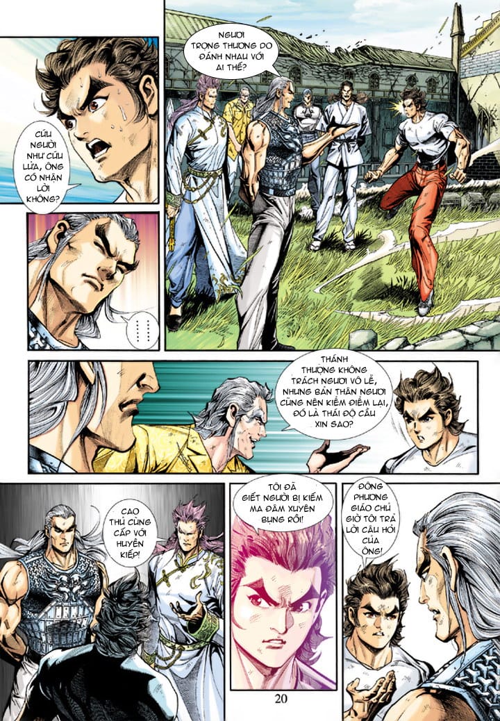 Truyện Tranh Tân Tác Long Hổ Môn trang 4