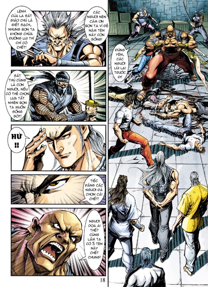 Truyện Tranh Tân Tác Long Hổ Môn trang 4