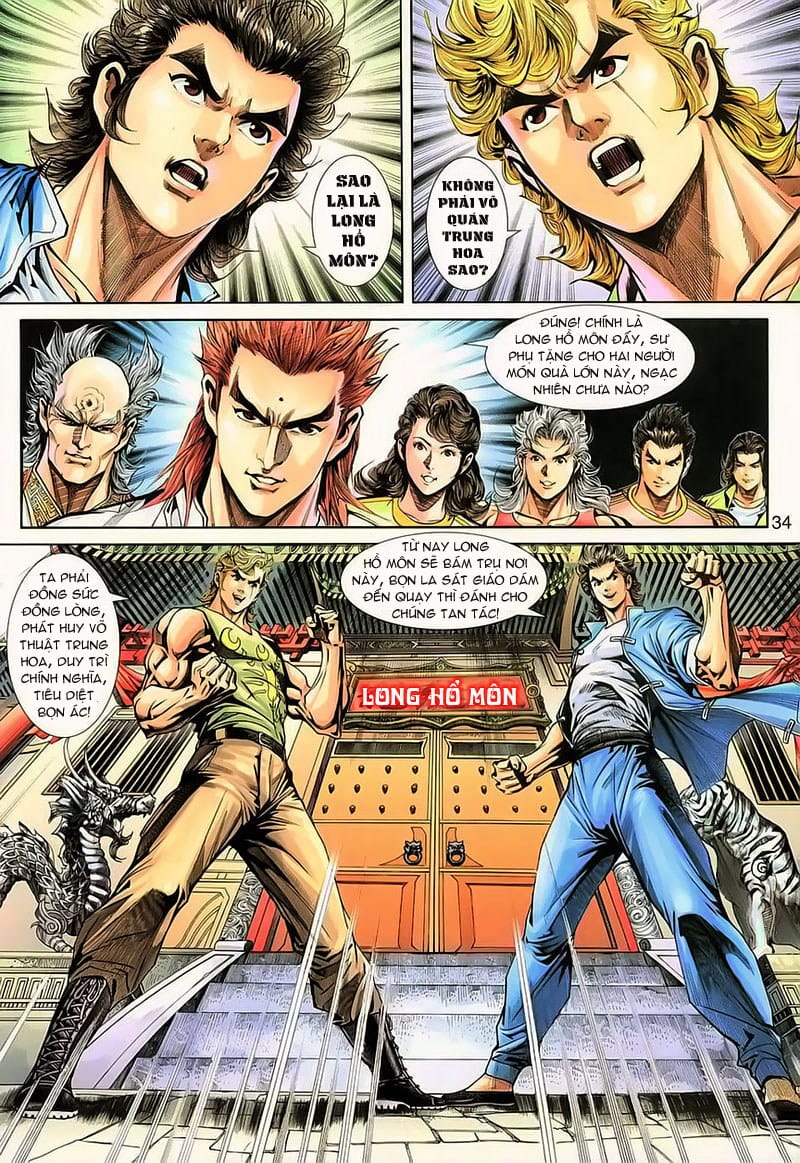 Truyện Tranh Tân Tác Long Hổ Môn trang 4