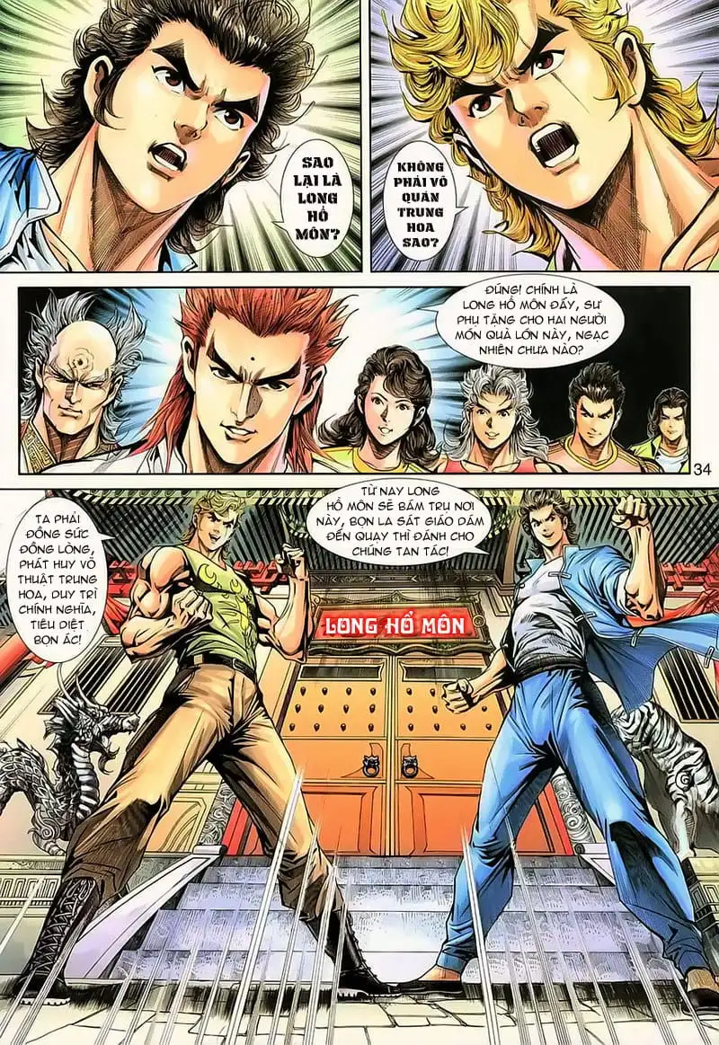 Truyện Tranh Tân Tác Long Hổ Môn trang 4