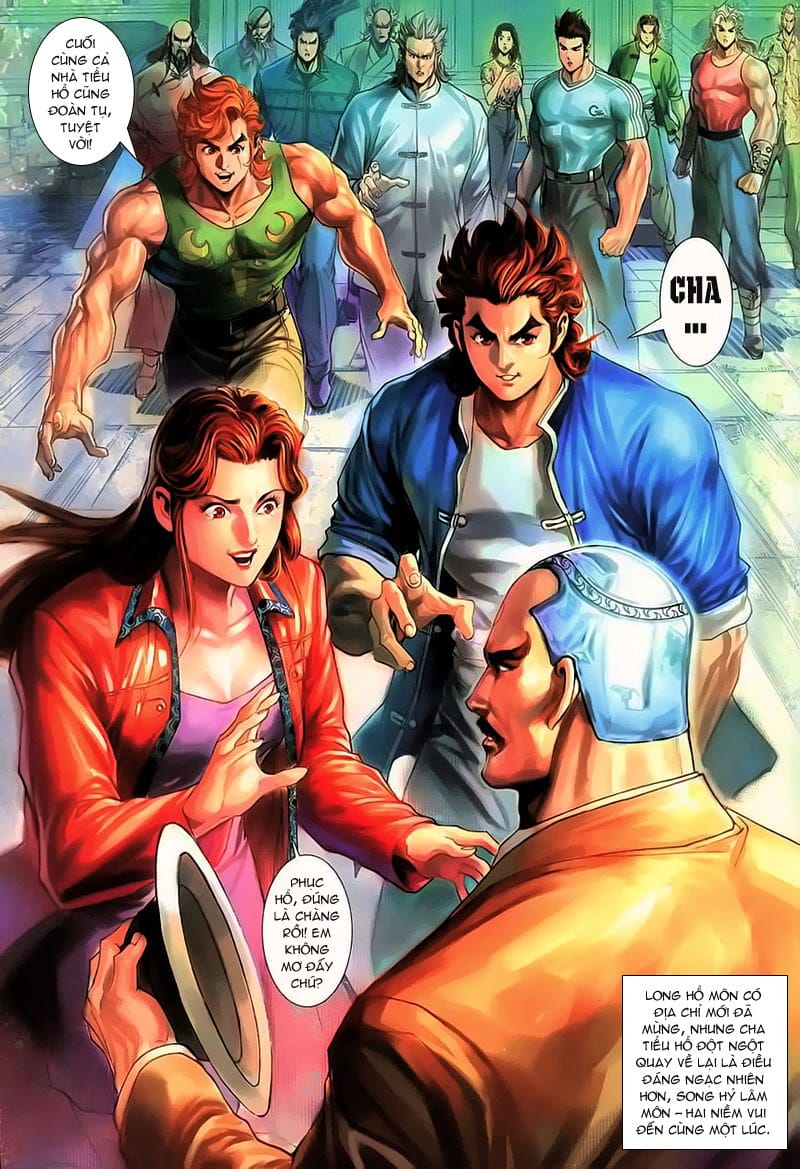 Truyện Tranh Tân Tác Long Hổ Môn trang 4