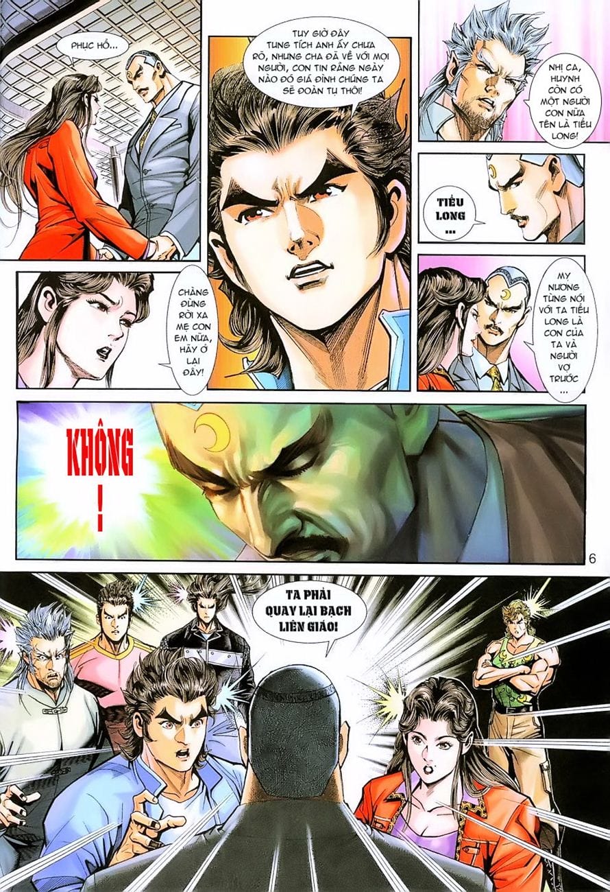 Truyện Tranh Tân Tác Long Hổ Môn trang 4