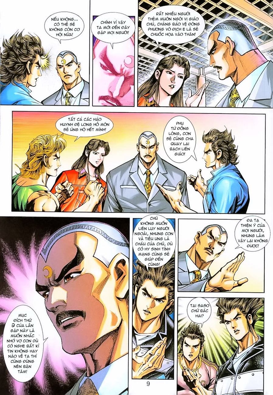 Truyện Tranh Tân Tác Long Hổ Môn trang 4