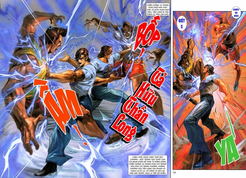 Truyện Tranh Tân Tác Long Hổ Môn trang 4