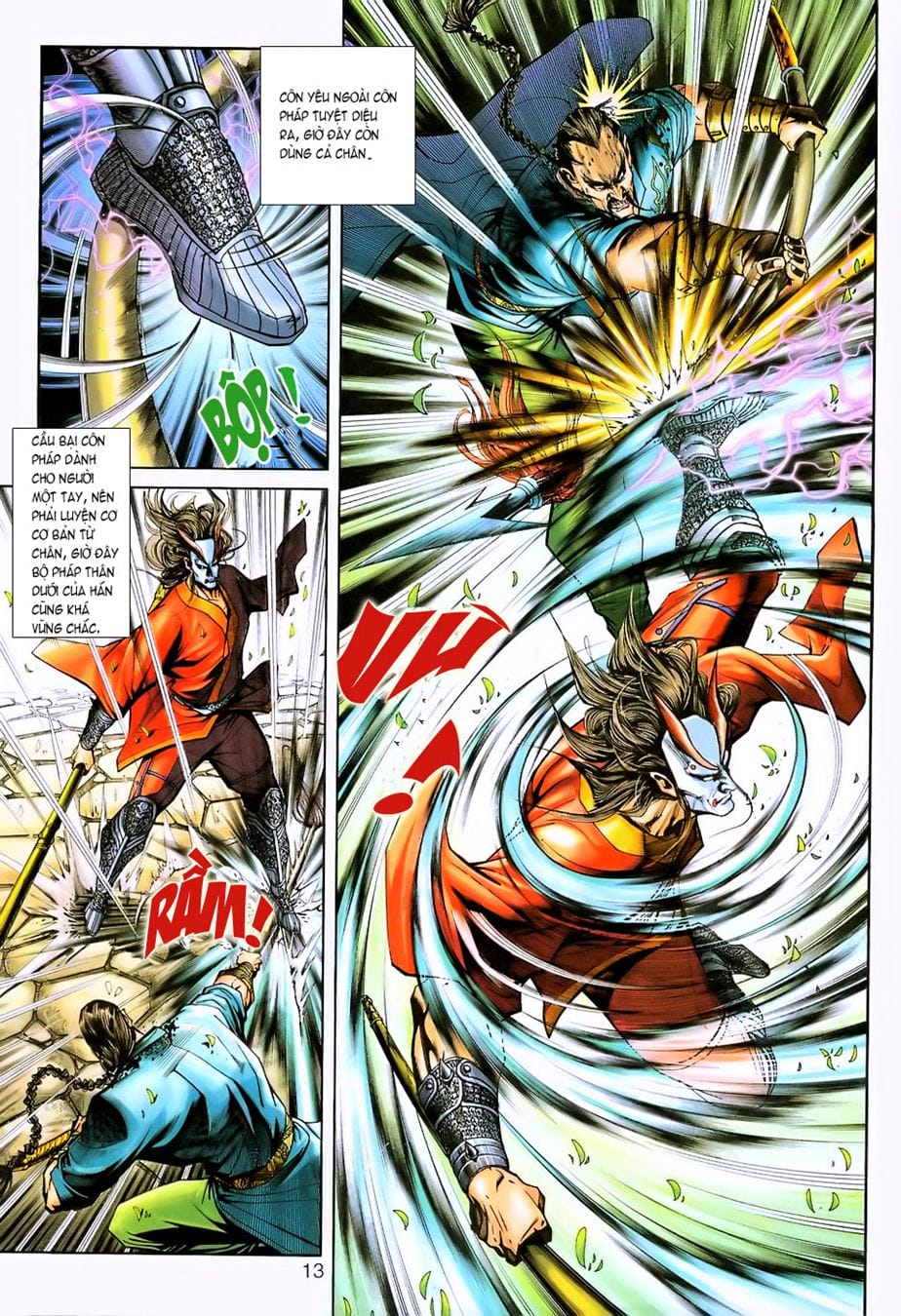 Truyện Tranh Tân Tác Long Hổ Môn trang 4