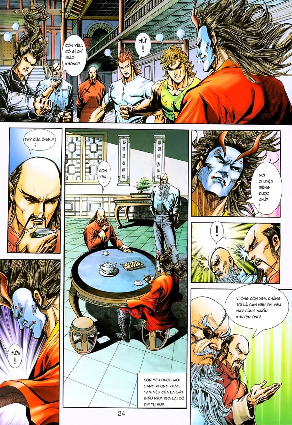 Truyện Tranh Tân Tác Long Hổ Môn trang 4