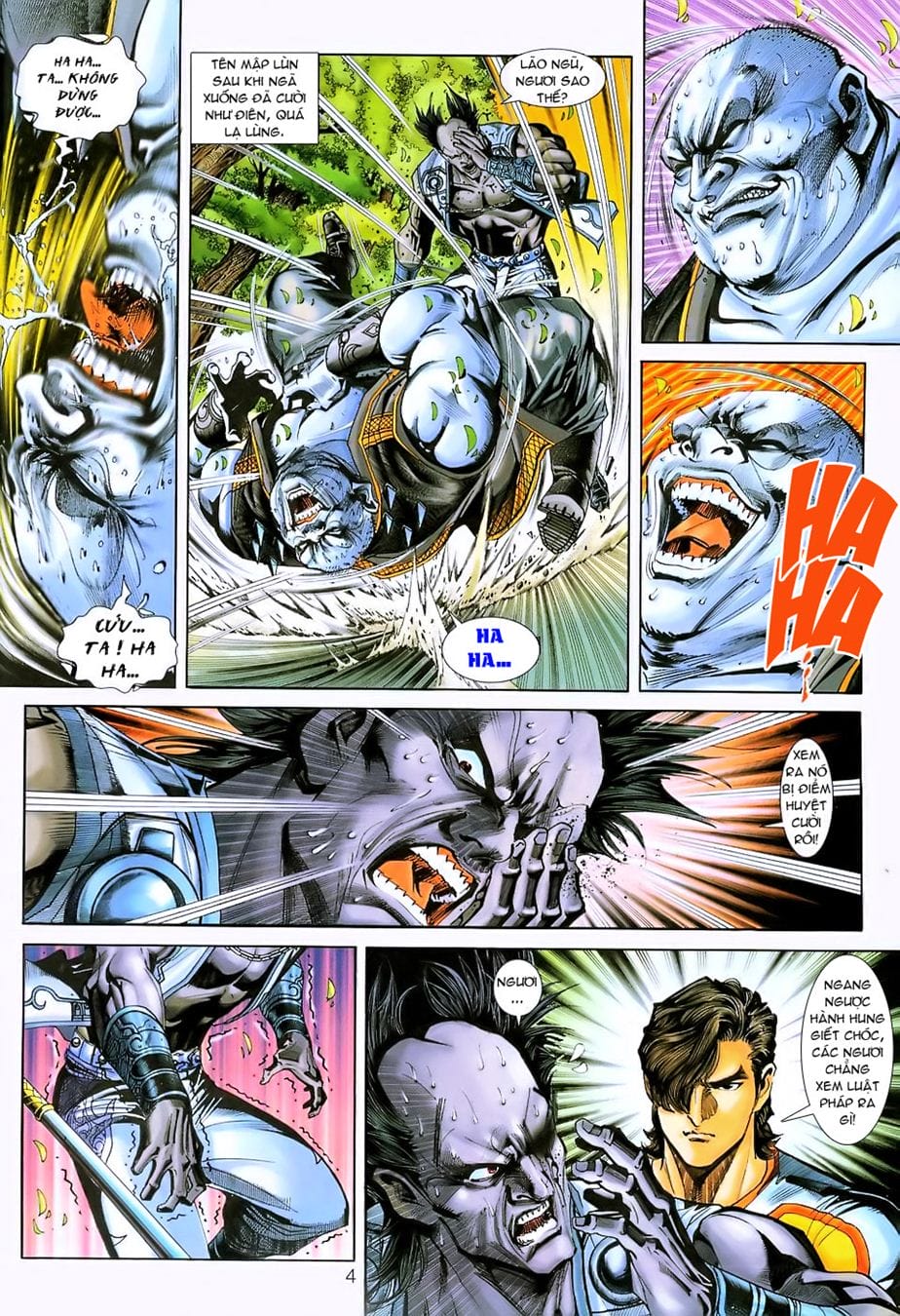 Truyện Tranh Tân Tác Long Hổ Môn trang 4