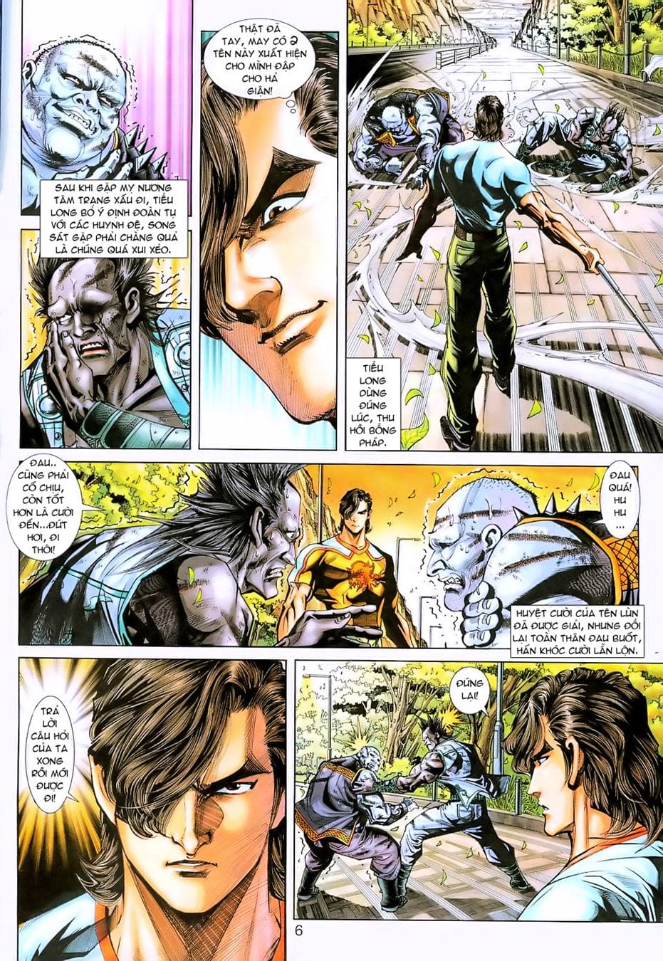 Truyện Tranh Tân Tác Long Hổ Môn trang 4