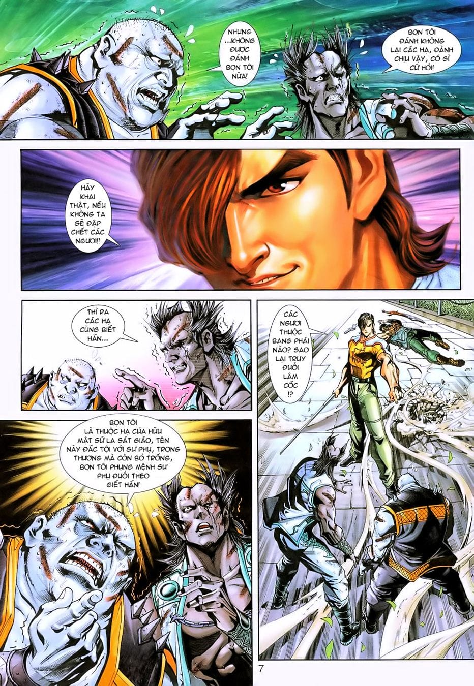 Truyện Tranh Tân Tác Long Hổ Môn trang 4