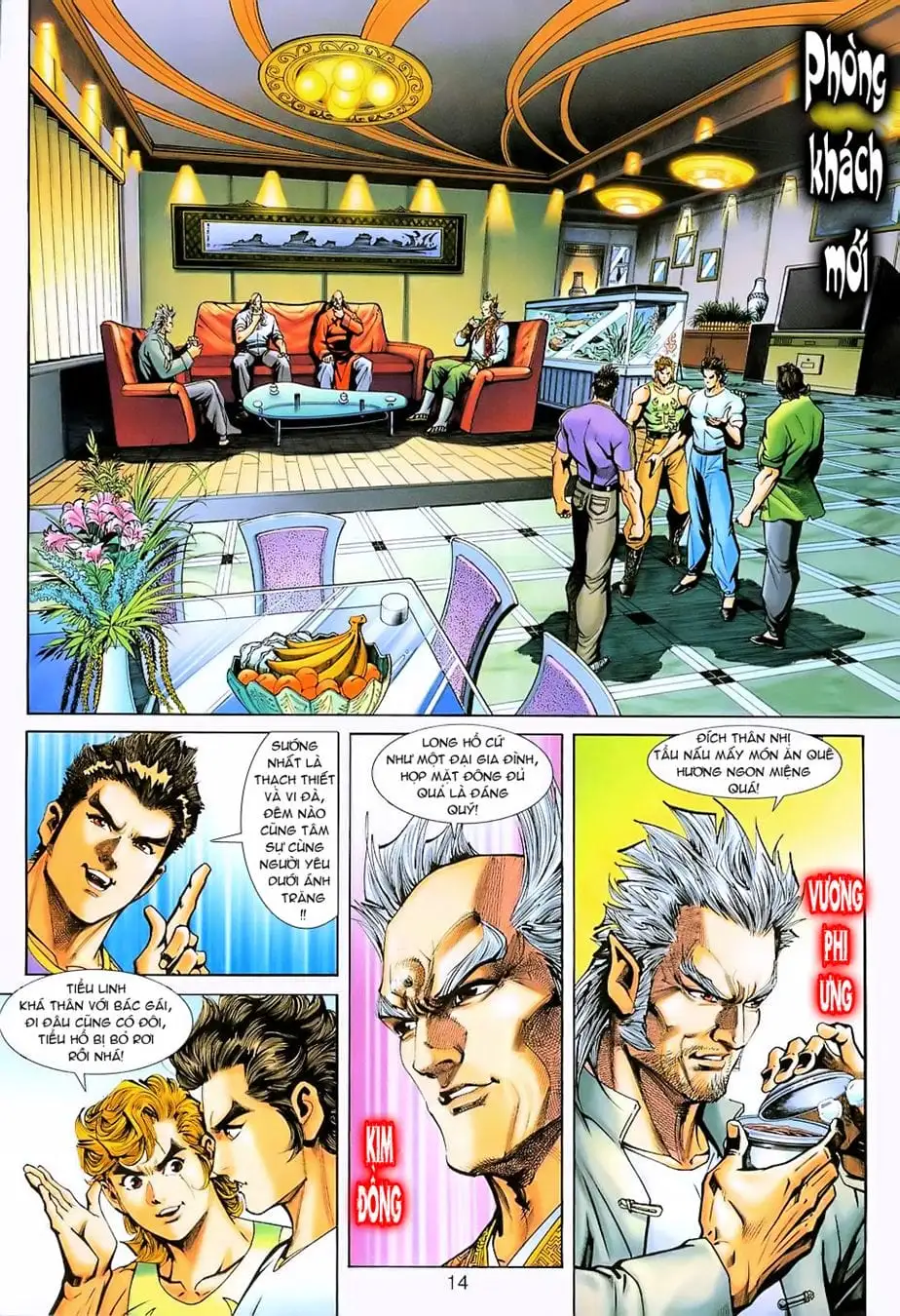 Truyện Tranh Tân Tác Long Hổ Môn trang 4