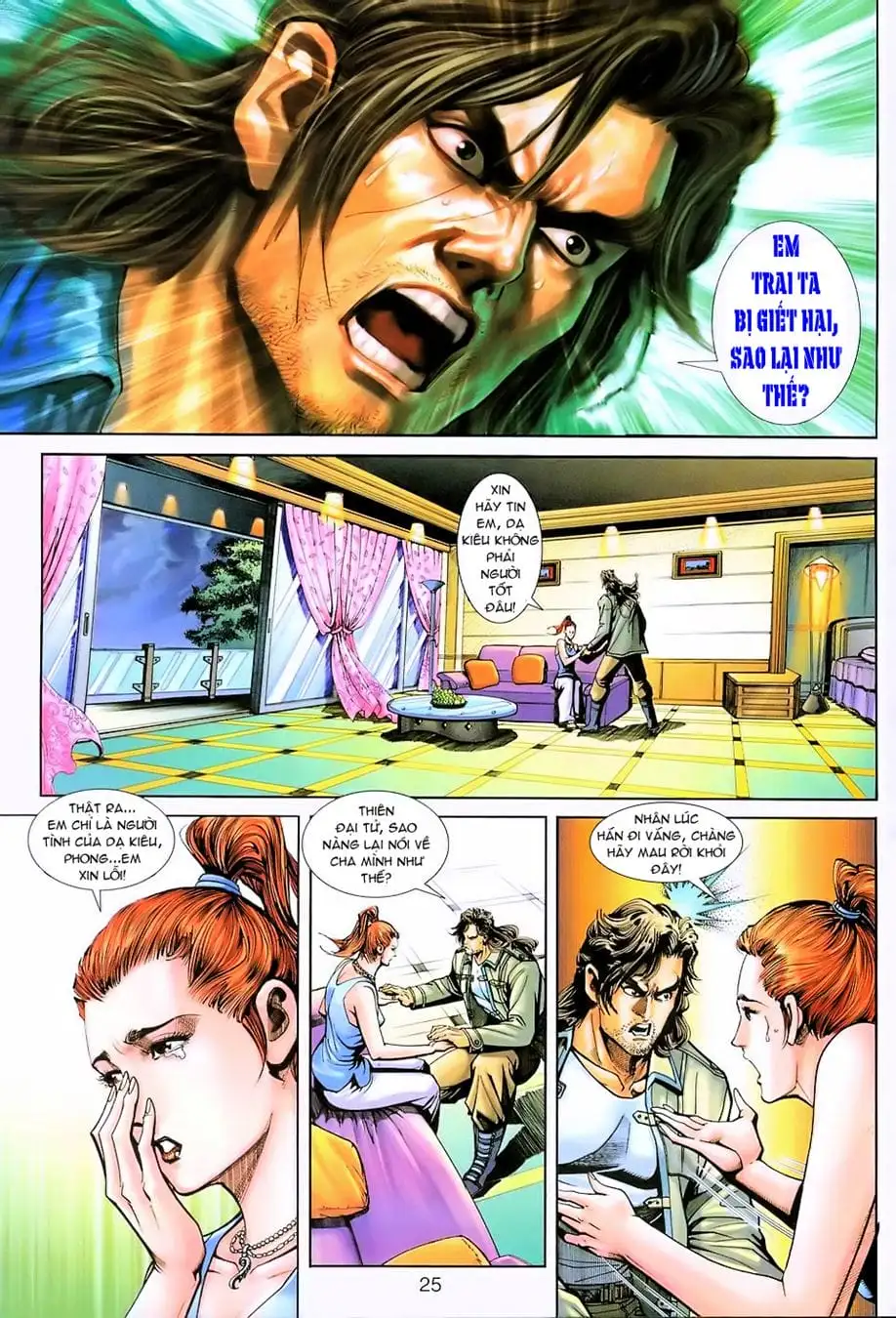 Truyện Tranh Tân Tác Long Hổ Môn trang 4