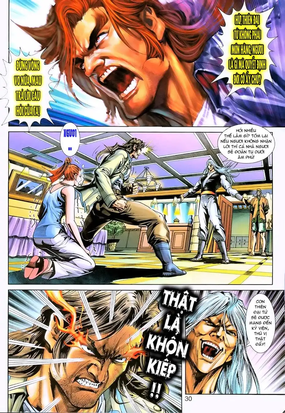 Truyện Tranh Tân Tác Long Hổ Môn trang 4