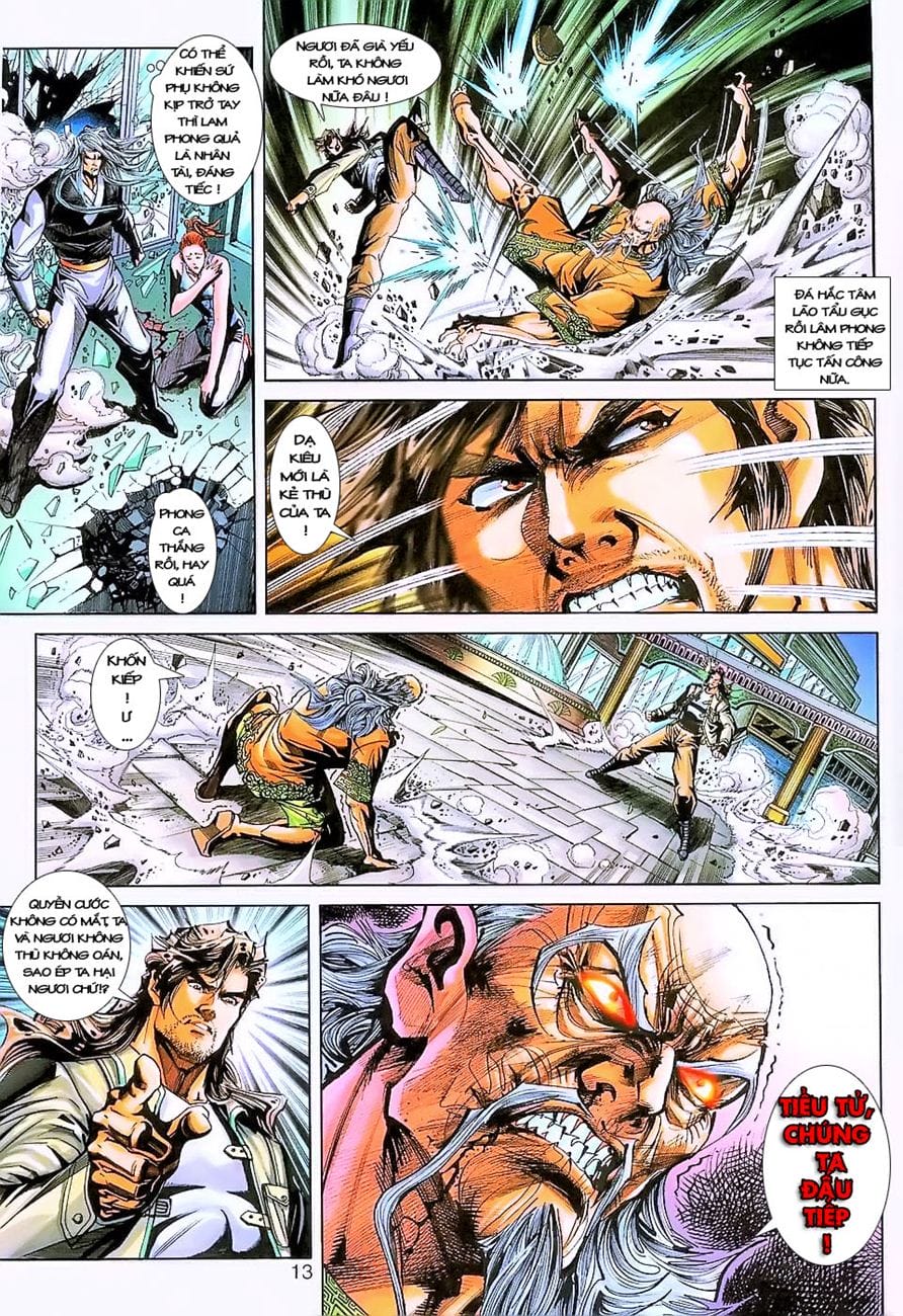 Truyện Tranh Tân Tác Long Hổ Môn trang 4