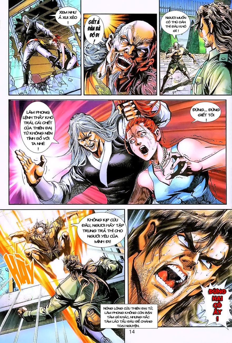 Truyện Tranh Tân Tác Long Hổ Môn trang 4