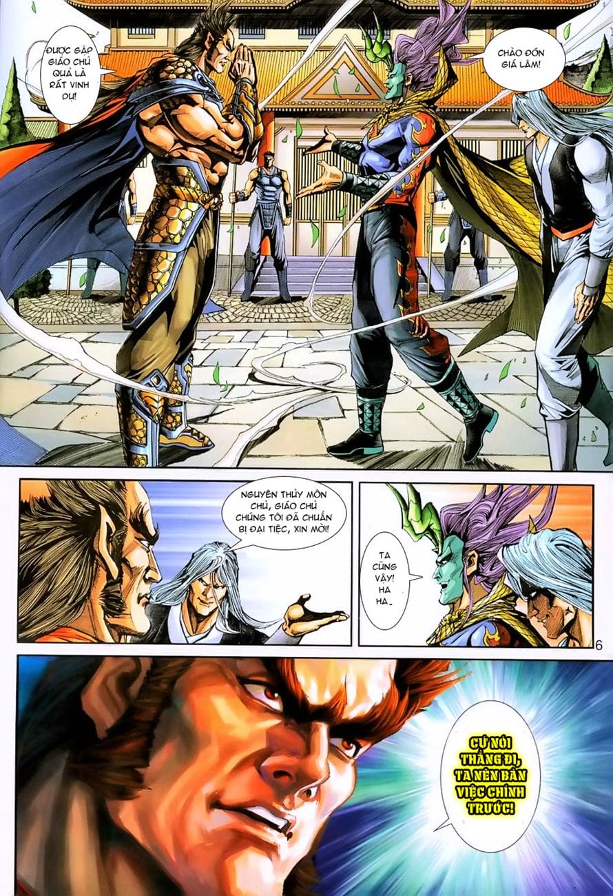 Truyện Tranh Tân Tác Long Hổ Môn trang 4