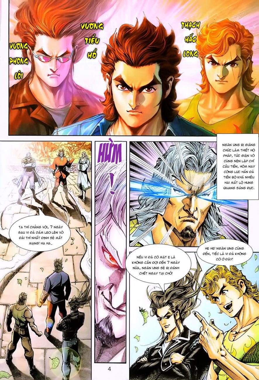 Truyện Tranh Tân Tác Long Hổ Môn trang 4