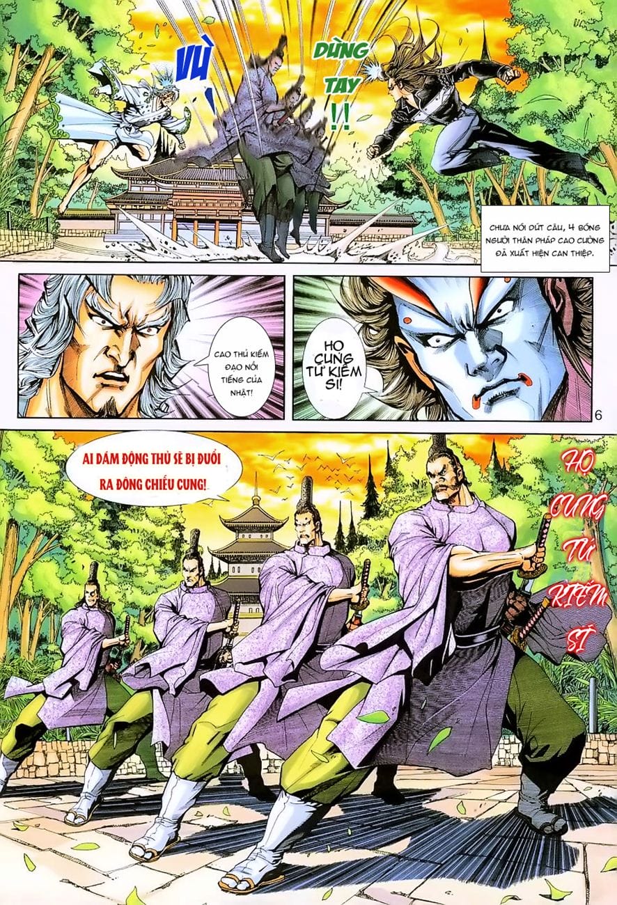 Truyện Tranh Tân Tác Long Hổ Môn trang 4