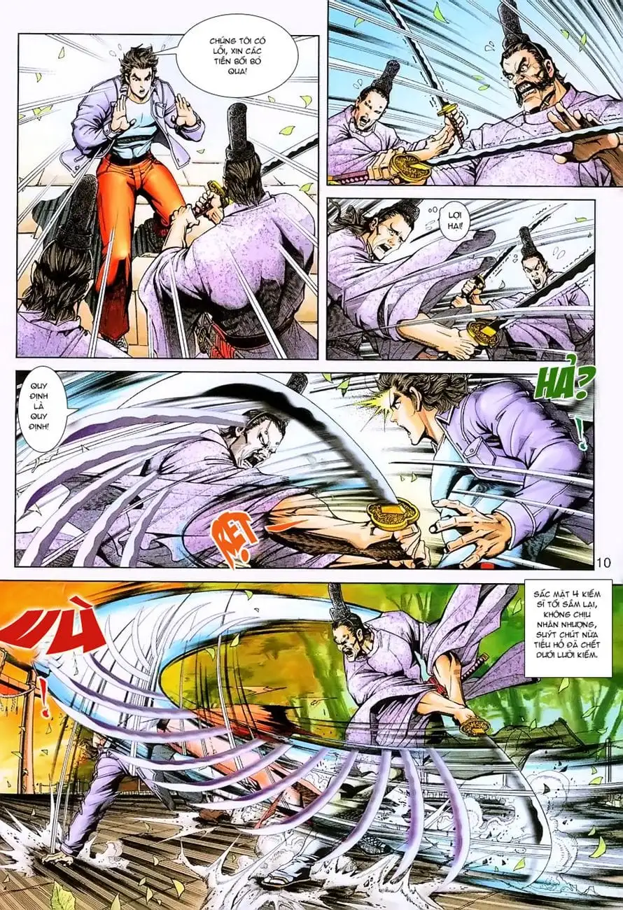 Truyện Tranh Tân Tác Long Hổ Môn trang 4