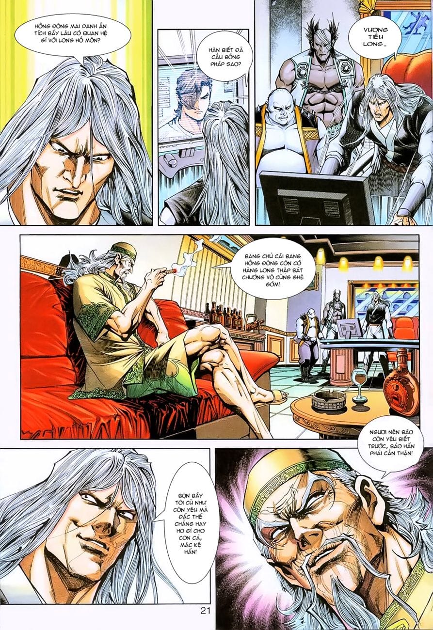 Truyện Tranh Tân Tác Long Hổ Môn trang 4