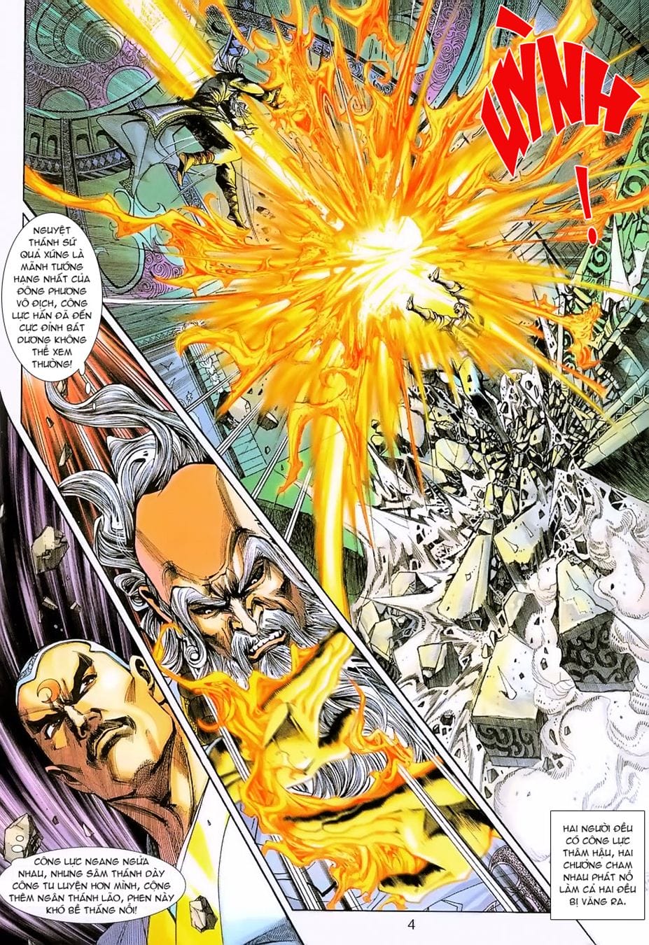 Truyện Tranh Tân Tác Long Hổ Môn trang 4