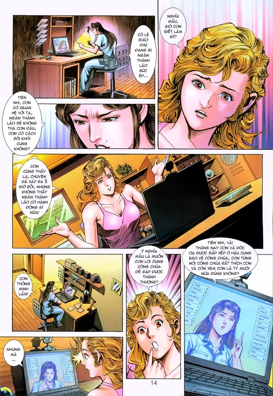 Truyện Tranh Tân Tác Long Hổ Môn trang 4