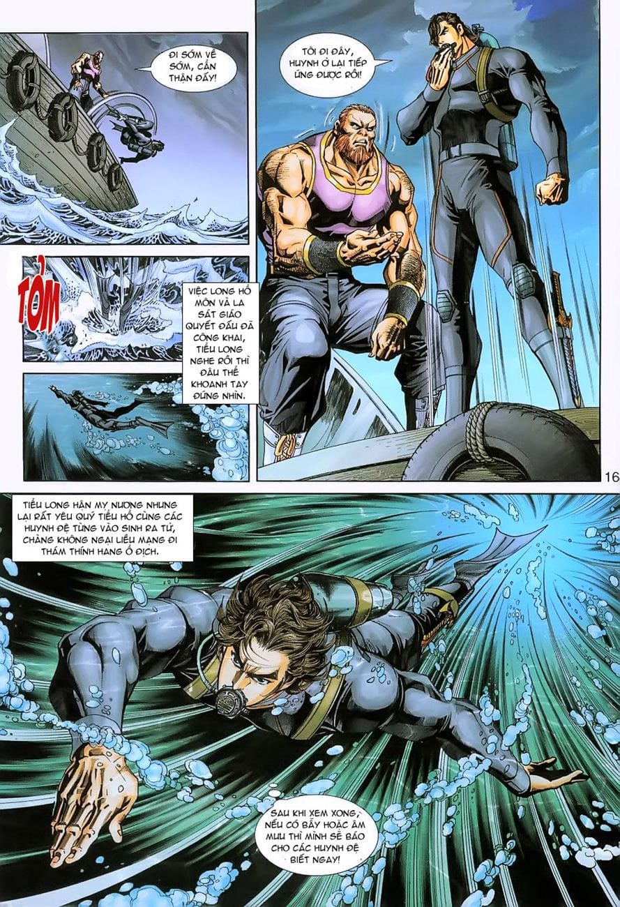 Truyện Tranh Tân Tác Long Hổ Môn trang 4