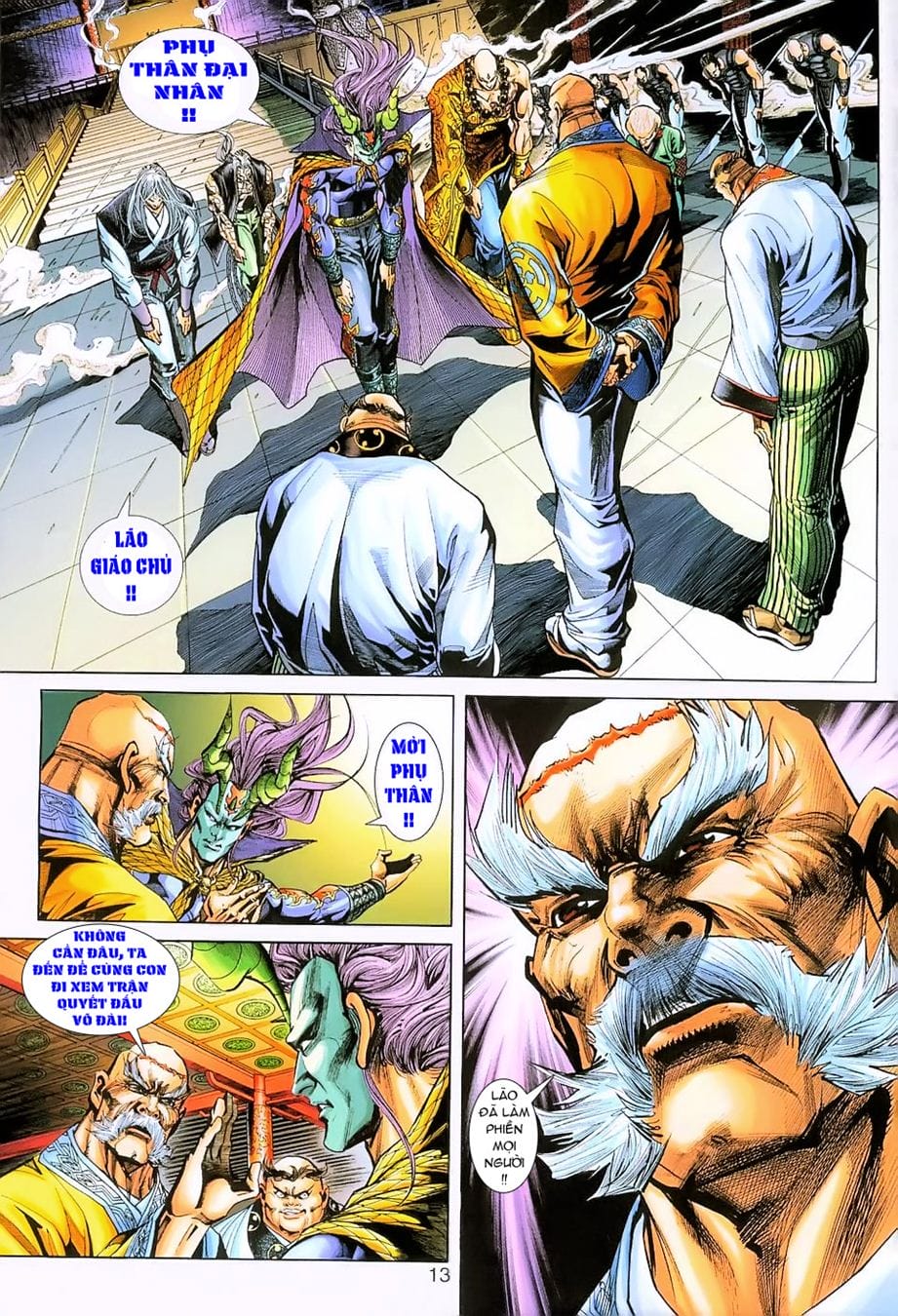 Truyện Tranh Tân Tác Long Hổ Môn trang 4