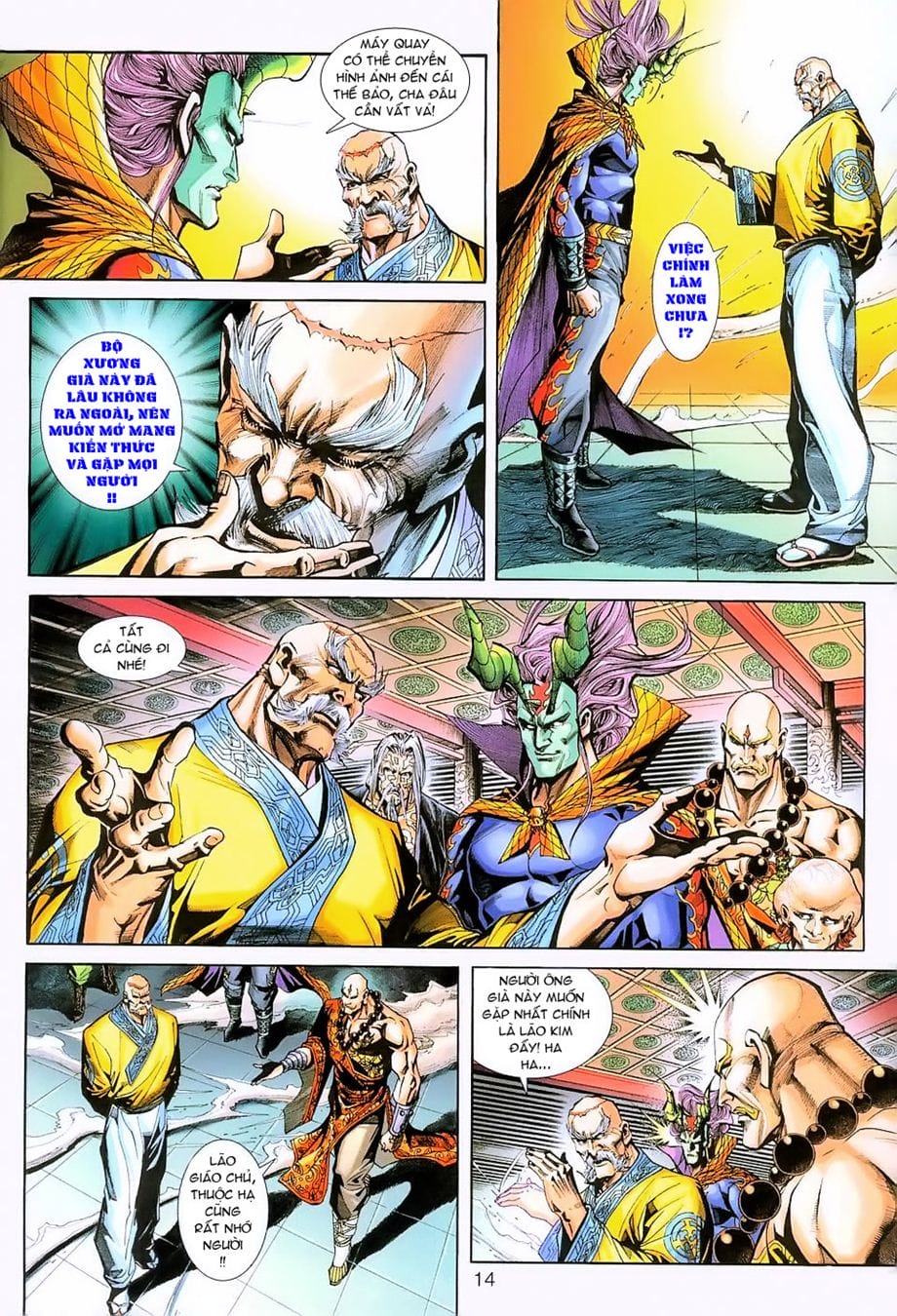 Truyện Tranh Tân Tác Long Hổ Môn trang 4