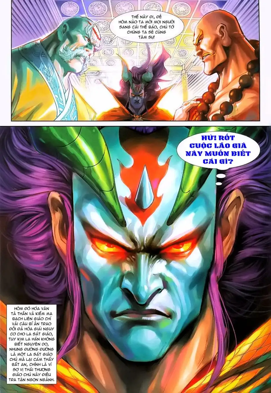 Truyện Tranh Tân Tác Long Hổ Môn trang 4