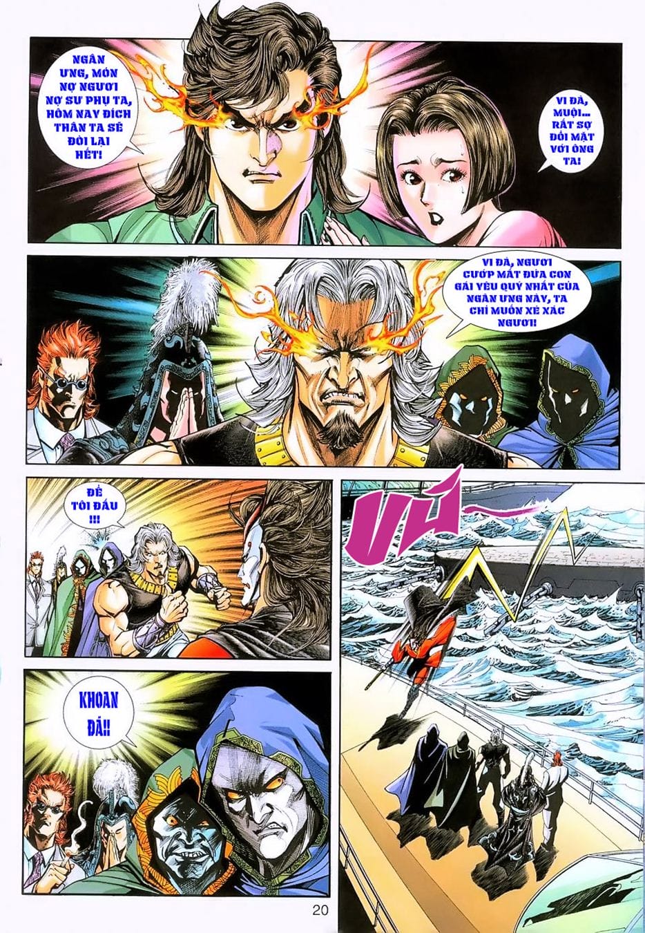 Truyện Tranh Tân Tác Long Hổ Môn trang 4