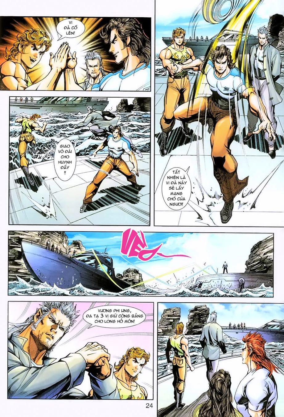 Truyện Tranh Tân Tác Long Hổ Môn trang 4