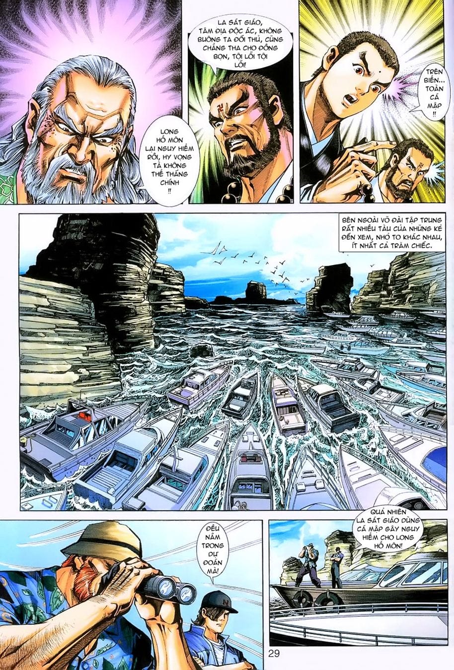 Truyện Tranh Tân Tác Long Hổ Môn trang 4