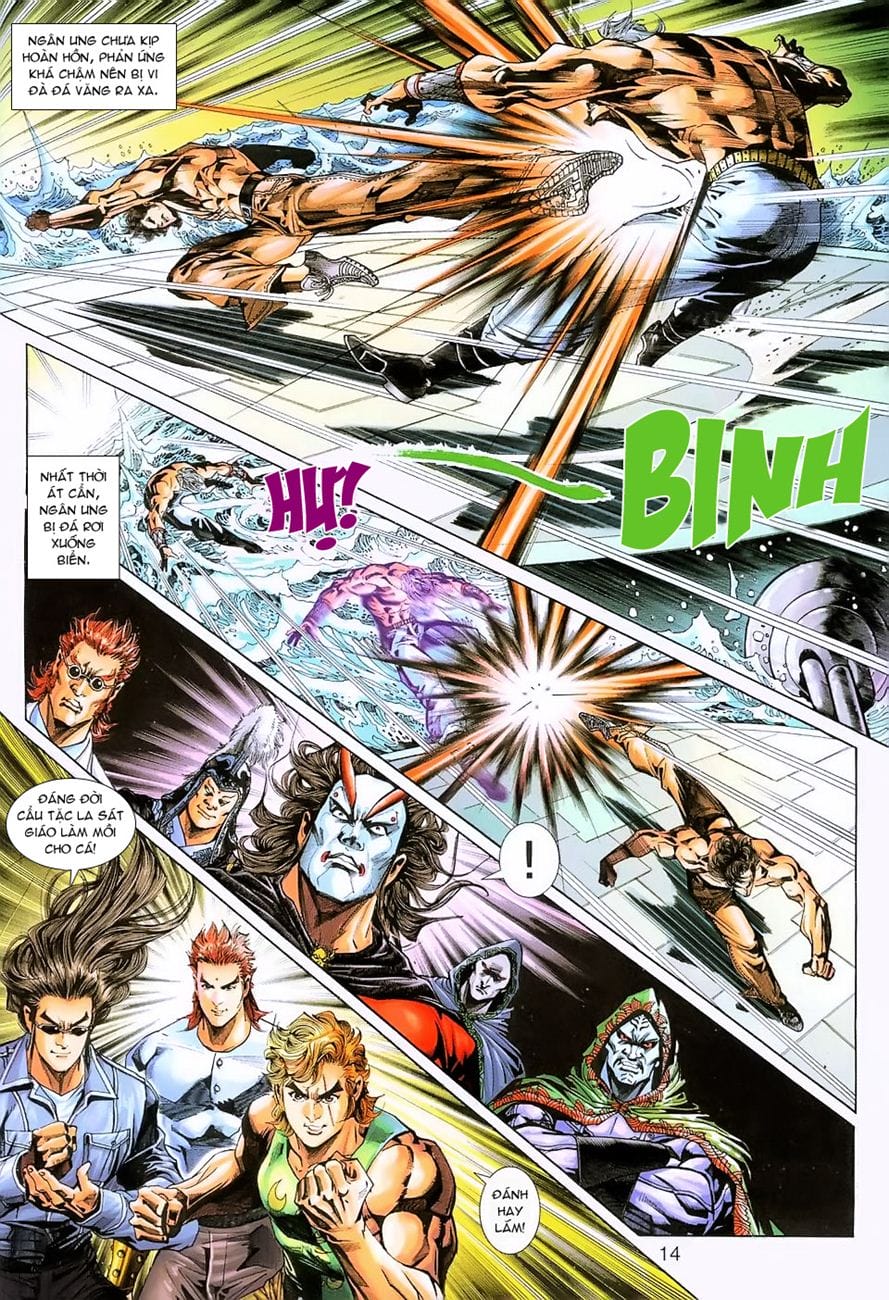 Truyện Tranh Tân Tác Long Hổ Môn trang 4