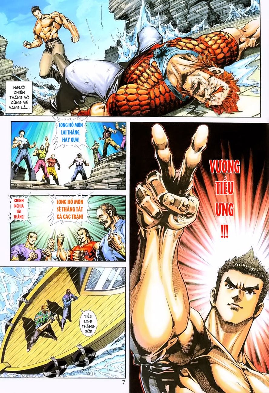 Truyện Tranh Tân Tác Long Hổ Môn trang 4