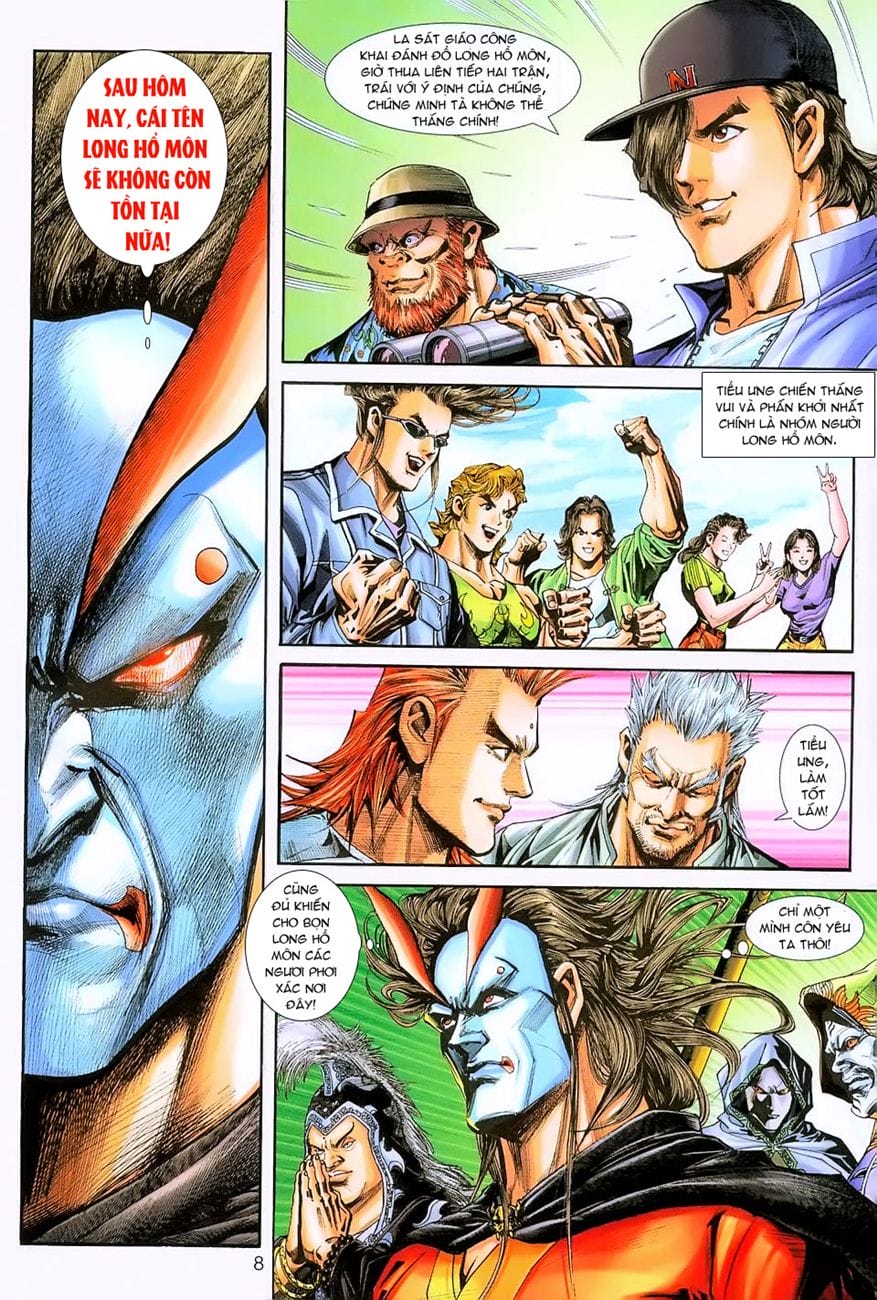 Truyện Tranh Tân Tác Long Hổ Môn trang 4