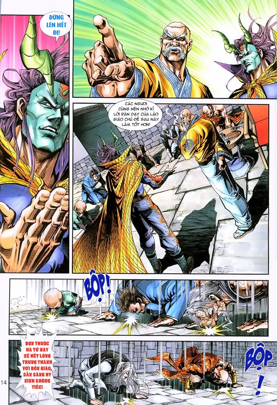 Truyện Tranh Tân Tác Long Hổ Môn trang 4
