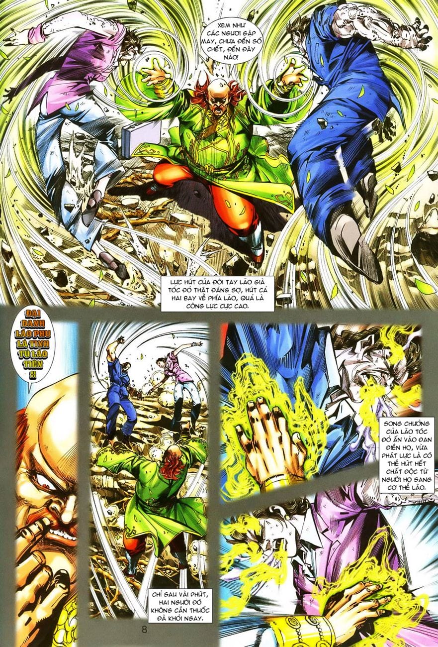 Truyện Tranh Tân Tác Long Hổ Môn trang 4