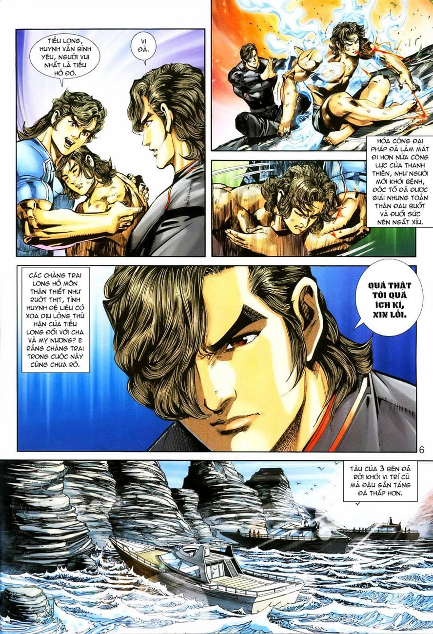 Truyện Tranh Tân Tác Long Hổ Môn trang 4