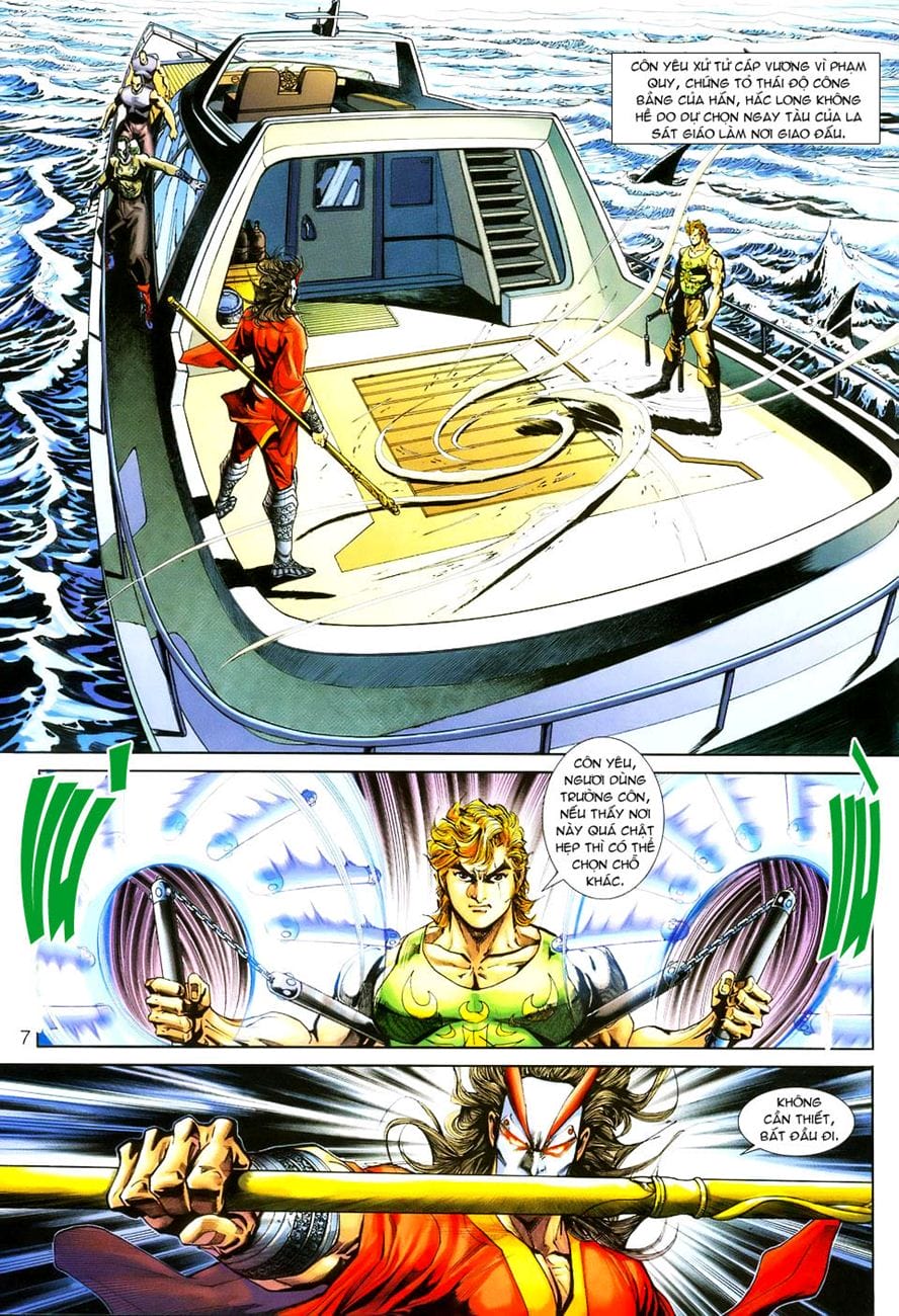 Truyện Tranh Tân Tác Long Hổ Môn trang 4