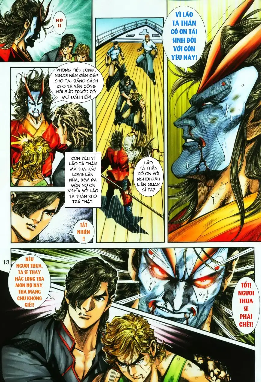 Truyện Tranh Tân Tác Long Hổ Môn trang 4