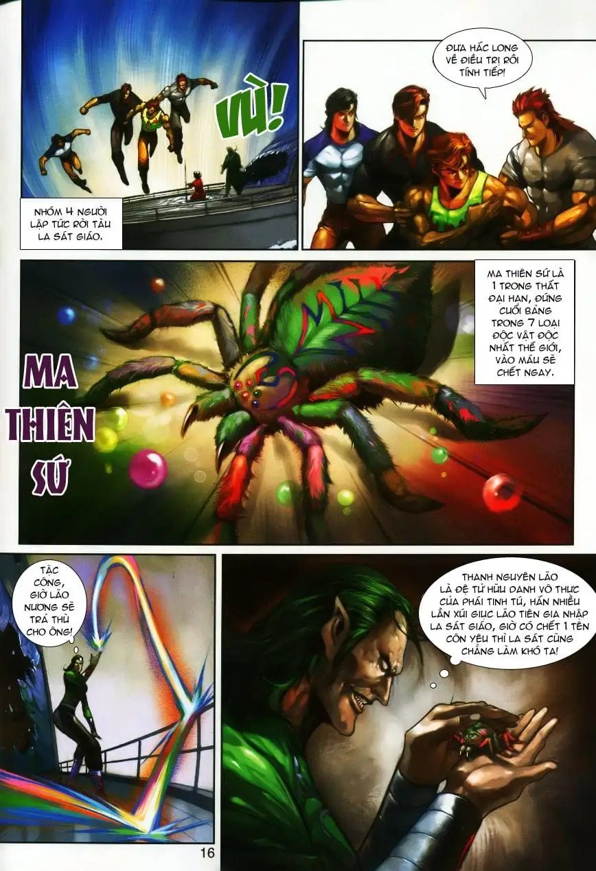 Truyện Tranh Tân Tác Long Hổ Môn trang 4