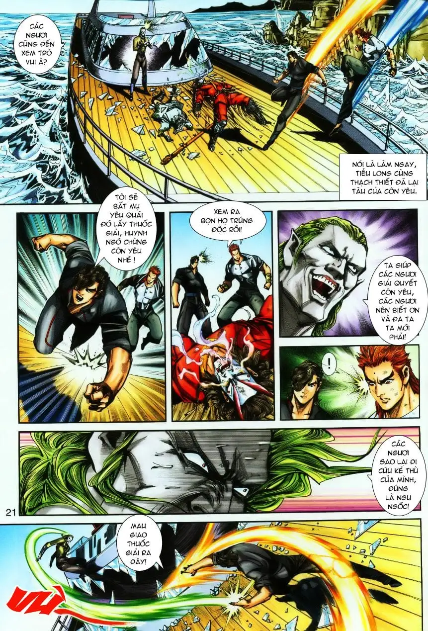 Truyện Tranh Tân Tác Long Hổ Môn trang 4