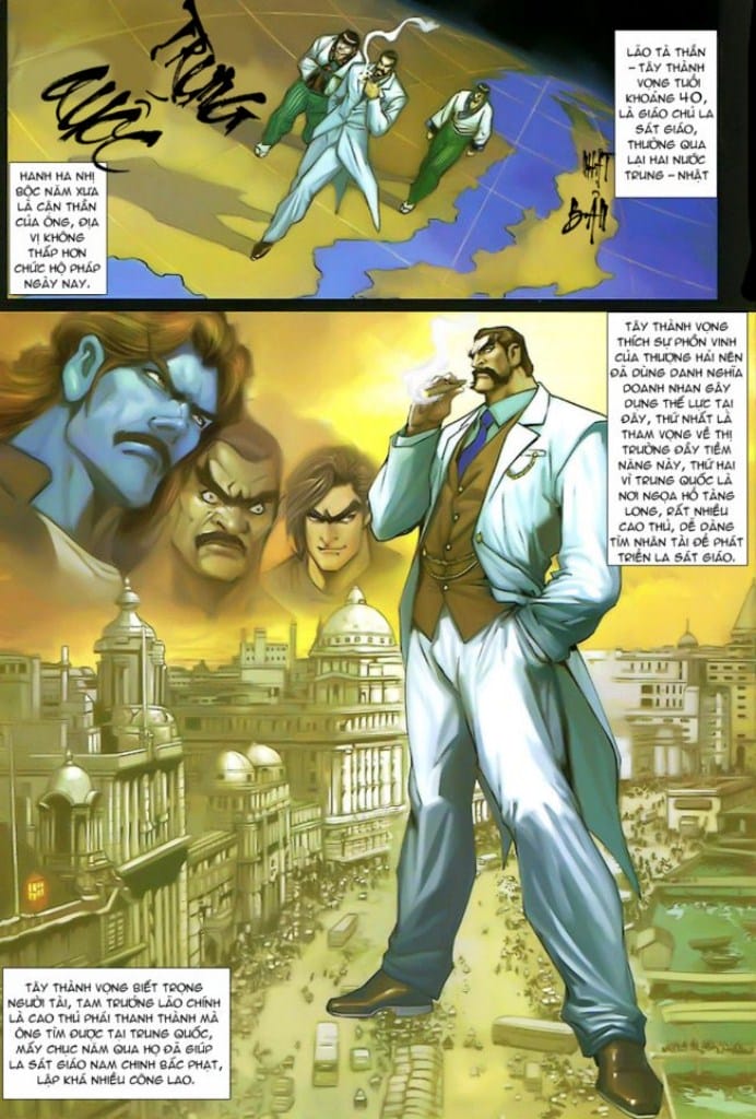 Truyện Tranh Tân Tác Long Hổ Môn trang 4